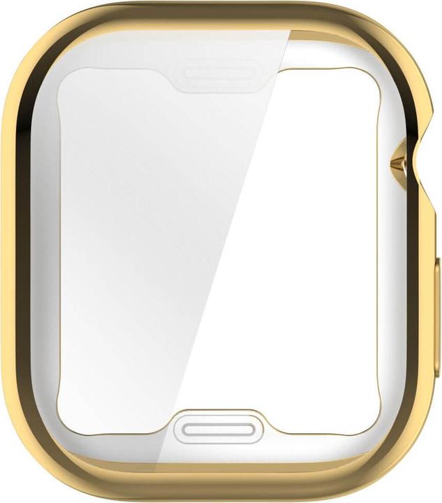 Produktbild Cover-Discount Apple Watch 10 - 46mm - Gummi Schutz Case Metall-Look