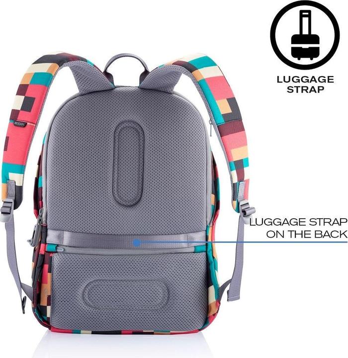 Image du produit XD Design PLECAK ANTYKRADZIEŻOWY BOBBY SOFT GEOMETRIC P/N : P705.867 (16 l)