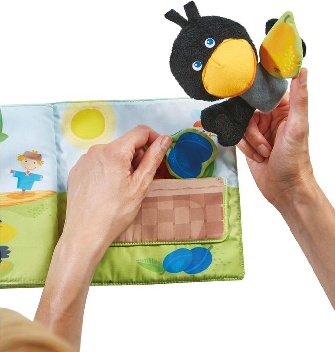 Actual product image Haba Fabric boek Boomgaard