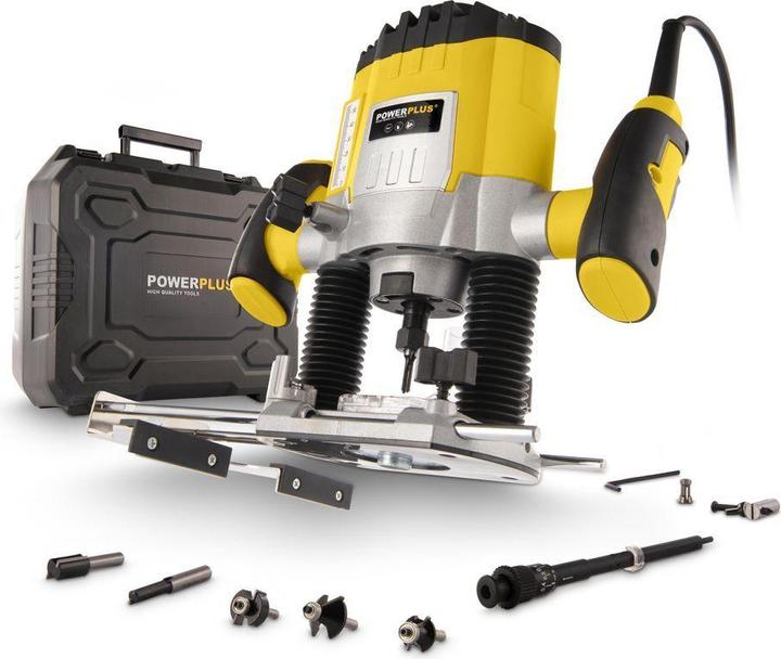 Powerplus Oberfrase 1200w + 6 fräser