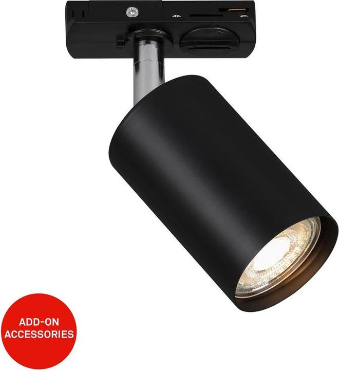 Briloner HV-Stromschienensystem - LED Spot, Schwarz, 1xGU10 exkl. Leuchtmittel