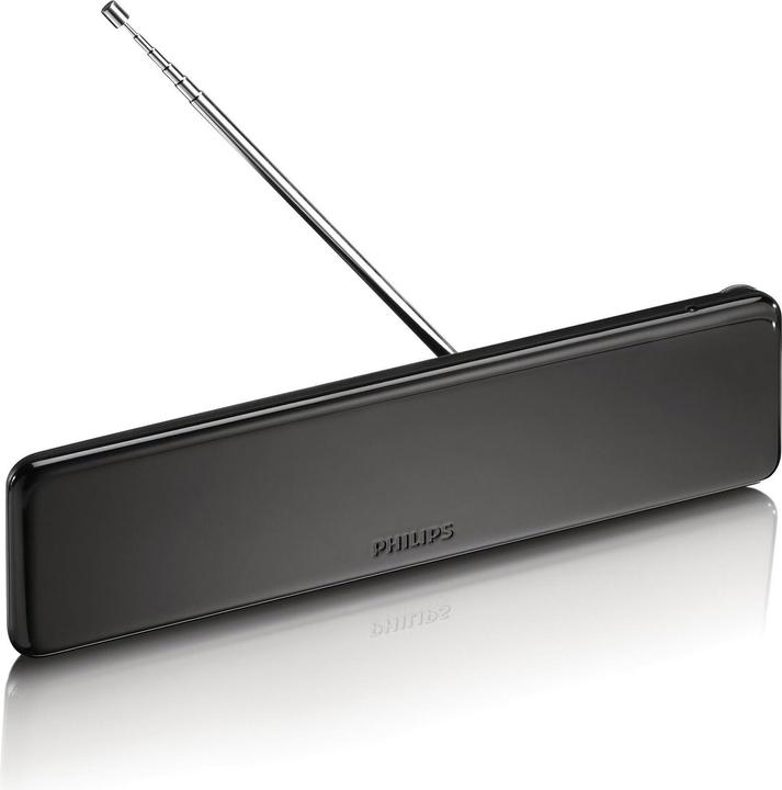 Image du produit Philips Antenne intérieure plate DVB-T (Antenne plate, Antenne d'intérieur, 38 dB, DVB-T / -T2, UKW / MW / LW)