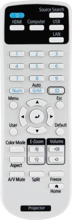 Actual product image Azurano Remote control compatible with EPSON 2198635 (Remote control)