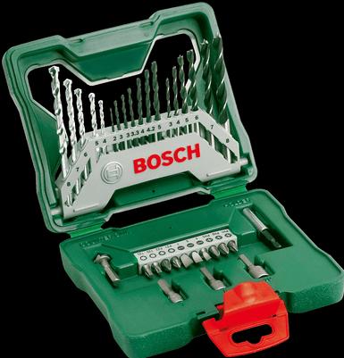 Bosch Zubehör X - Line drill - and bit set (2 mm, 3 mm, 4 mm, 5 mm, 6 mm, 7 mm, 8 mm)