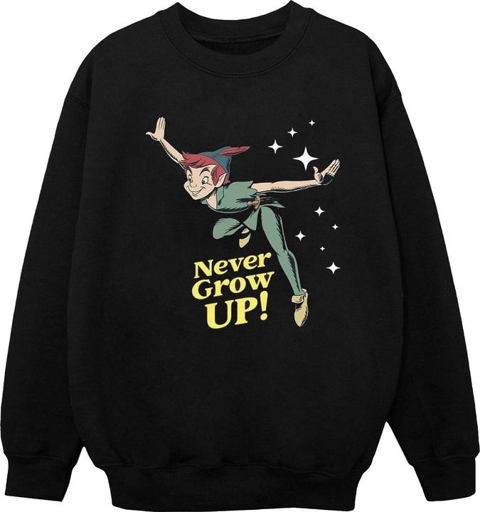 Disney Peter Pan Never Grow Up Sweatshirt (XXL)