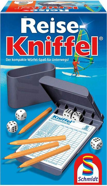 Produktbild Schmidt Spiele Reise-Kniffel mit Zusatzblock (Deutsch)