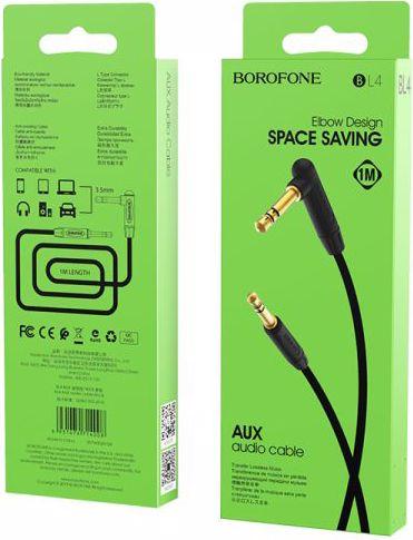 Actual product image Borofone BL4 AUX Audio Cable (1 m, 3.5mm jack (AUX))