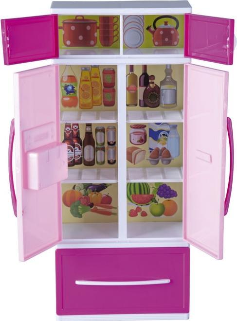 Actual product image Besttoy Kitchen furniture for fashion dolls - Refrigerator
