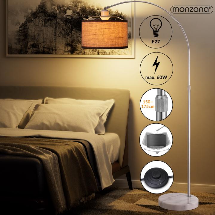 Actual product image Monzana Arc Lamp (E27)