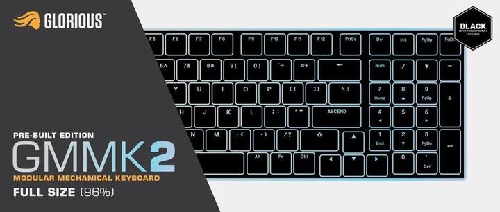 Actual product image Glorious PC Gaming Race Gmmk 2 (DE, Cable)