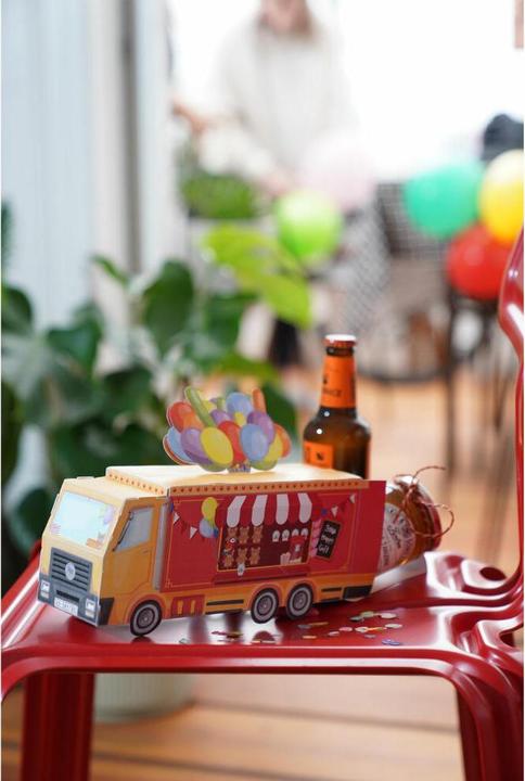 Produktbild Donkey Products Gift Circus Truck foldable giftbox (Geschenkbox, 1 x)