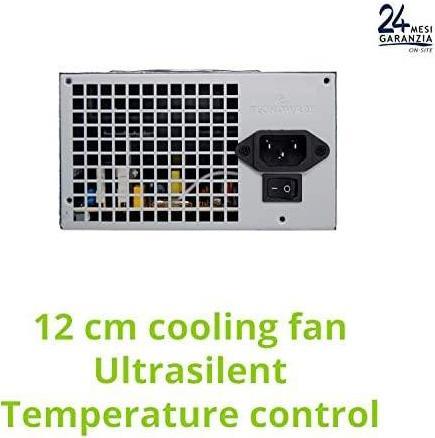 Produktbild Tecnoware ALIMENTATORE 550W 12CM FREE SILENT 2*SATA 2*MOLEX TOGHETER ON (550 W)