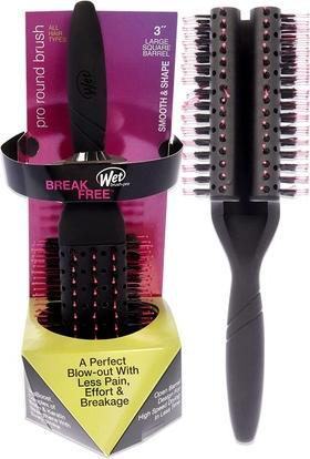 Wet Brush Perie rotunda pentru par Break Fast Dry 3 Square