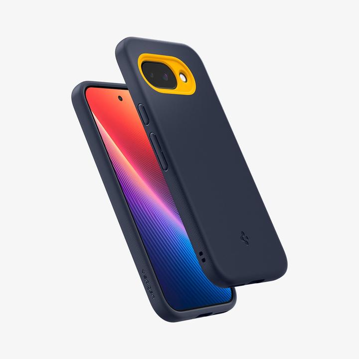 Actual product image Spigen Nano Pop (MagFit) Pixel 9a Case Blueberry Navy (Google Pixel 9a)
