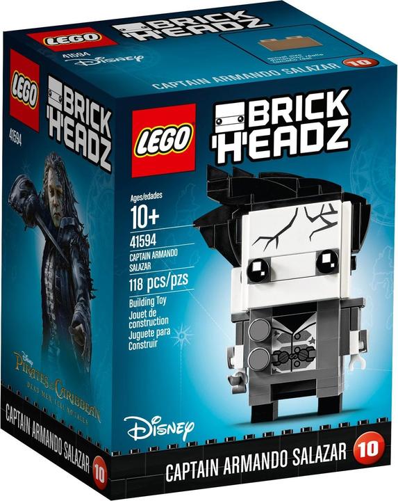 LEGO BrickHeadz Captain Armando Salazar (41594, LEGO Brickheadz)