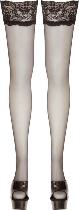 Produktbild Cottelli Collection Halterlose Spitzen-Strümpfe (XXL)
