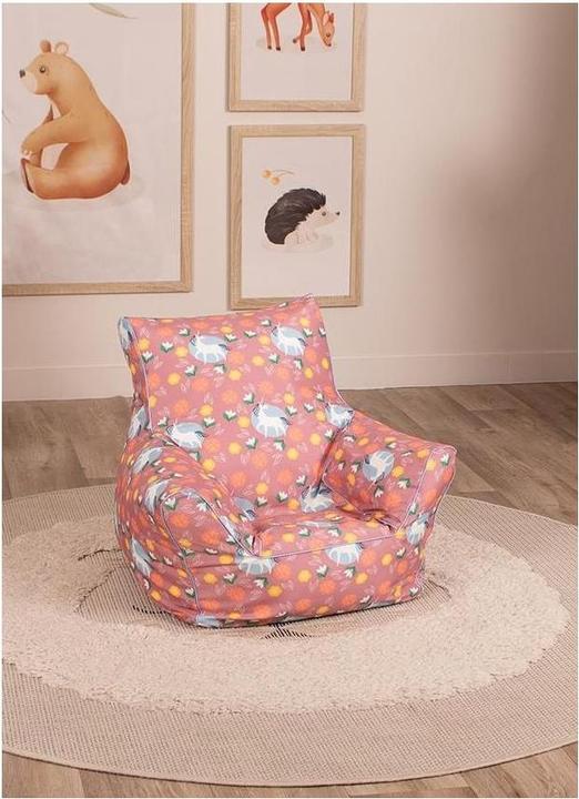 Image du produit Knorrtoys Kindersitzsack - "Einhorn pink" (Fauteuil pour enfants)