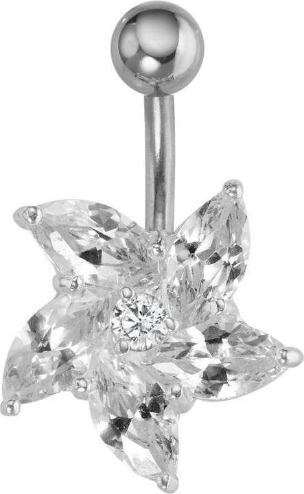 Immagine prodotto Bijouteria Piercing ventre (Acciaio inossidabile, Argento 925, Zirconia)