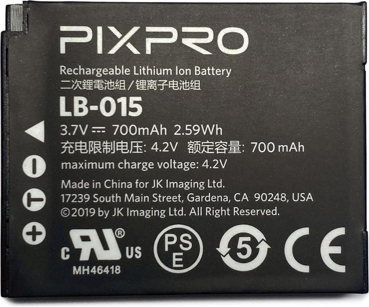 Produktbild Kodak Pixpro LB-015 (Kamera Akku)