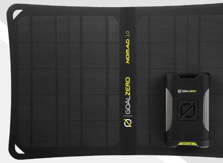 Immagine prodotto Goal Zero Venture 35 + Nomad 10 Kit (10 W, 0.79 kg)