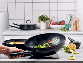 Productafbeelding BK Easy Inductie Keramische Wok - 30 cm - PFAS-vrij (Wokpan, Keramiek)