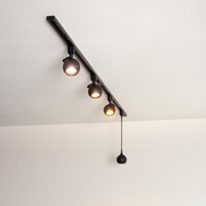 Immagine prodotto Lucide Pendente TRACK FAVORI - Sistema di binari - 1xGU10 - Nero 09956/01/30 (GU10)