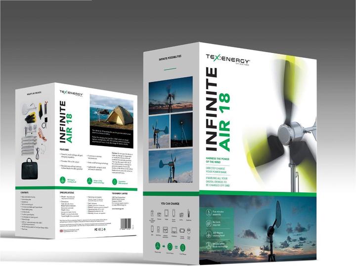 Actual product image Texenergy Infinite Air 18 (27 W, 3.20 kg)