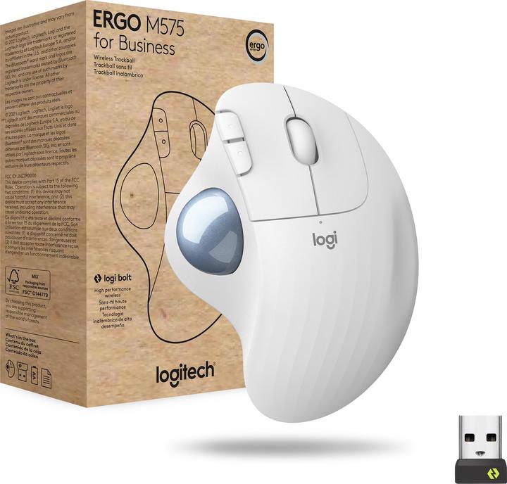 Actual product image Logitech Ergo M575 for Business (Wireless)