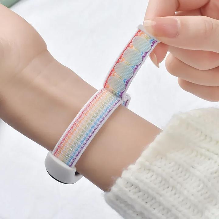 Immagine prodotto Tech-Protect Cinturino in nylon per Xiaomi Smart Band 8 / 8 NFC - nero (Nylon)