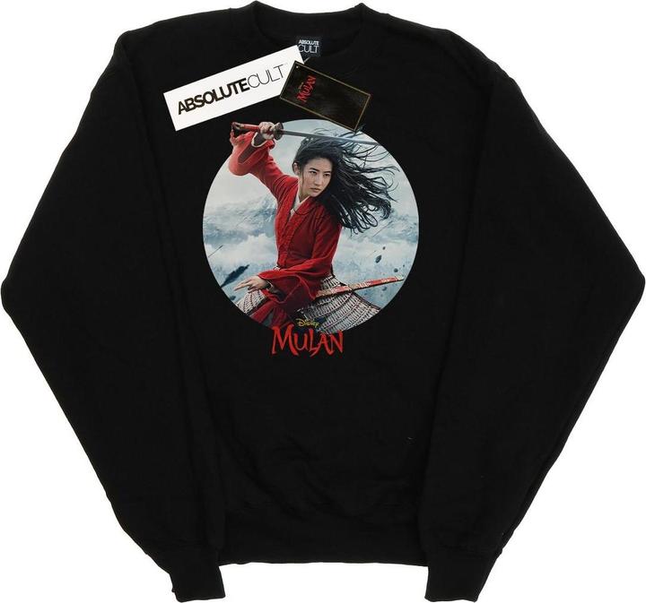 Disney Mulan Movie Sword Poster Sweatshirt (M)