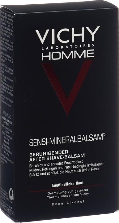 Productafbeelding Vichy Homme Sensi Minerale Balsem (Aftershave Balsem, 75 ml)