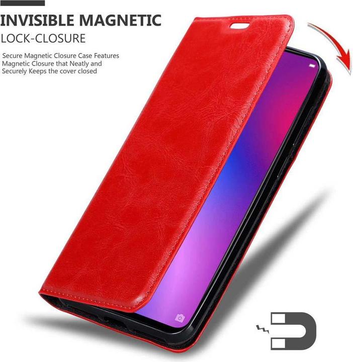 Image du produit Cadorabo Book Couverture magnétique invisible (Oppo R17)