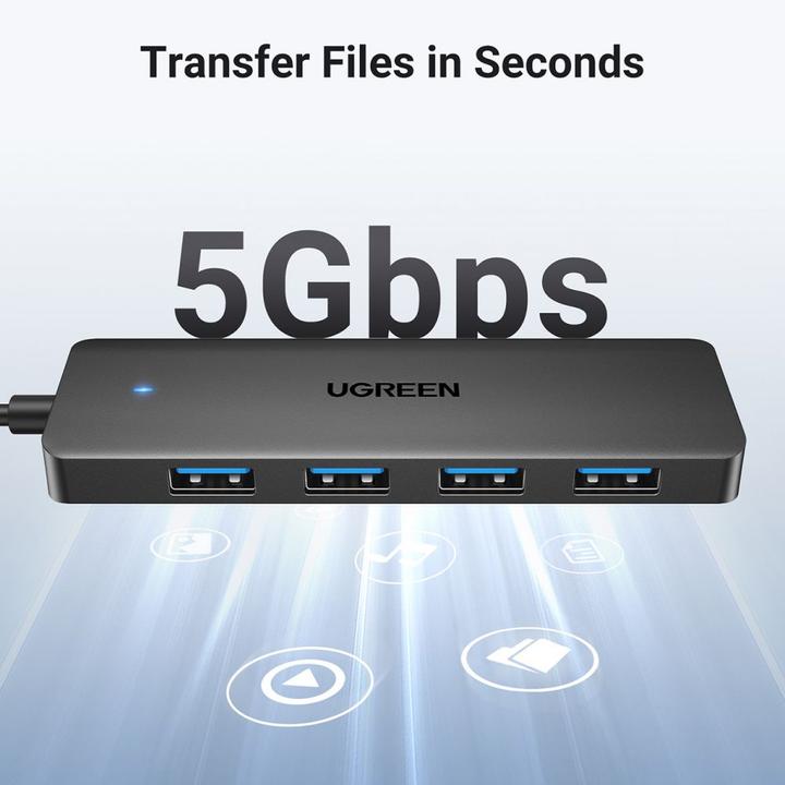 Image du produit Ugreen USB Hub (USB-A, 4 Ports)