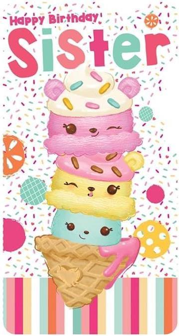 Produktbild Num Noms Geburtstagskarte die Schwester (10 Stk.)
