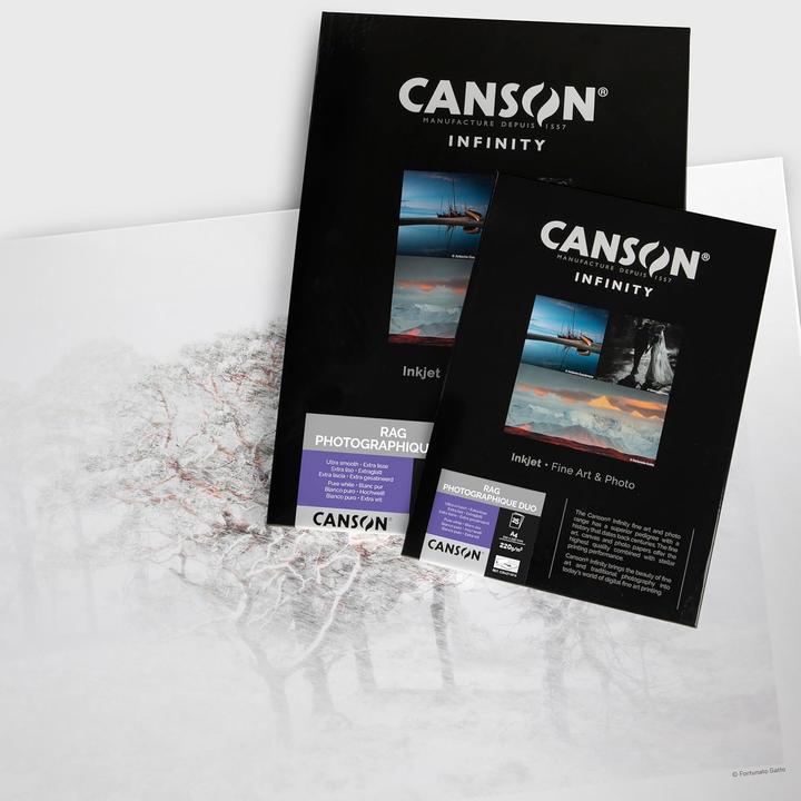 Immagine prodotto Canson Carta fotografica INFINITY "Rag Photographique Duo", A4 (220 g/m², 210 x 297 mm, 25 x)