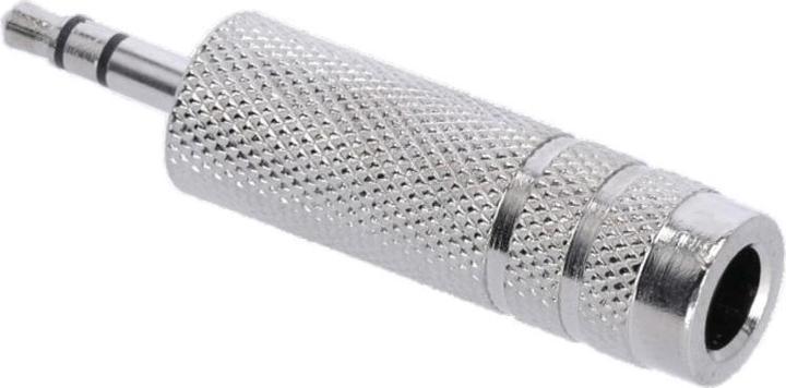 Image du produit Adam Hall 4 STAR A JF3 MM3 METAL - Adaptateur jack 6,3 mm TRS vers jack 3,5 mm TRS
