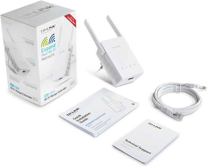 Produktbild TP-Link RE210, ac450/n300 (450 Mbit/s, 300 Mbit/s)