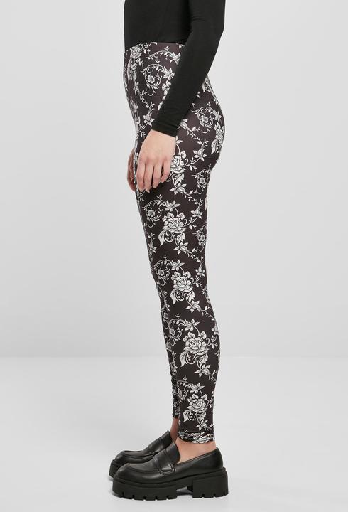 Actual product image Urban Classics Ladies Soft AOP Leggings (XS)