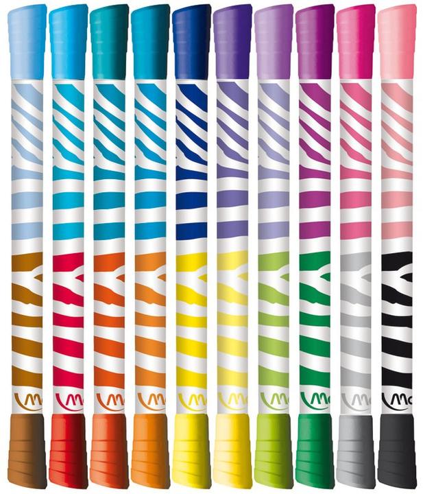 Actual product image Maped olor Peps 2-coloured (Multicolor, 10 x)