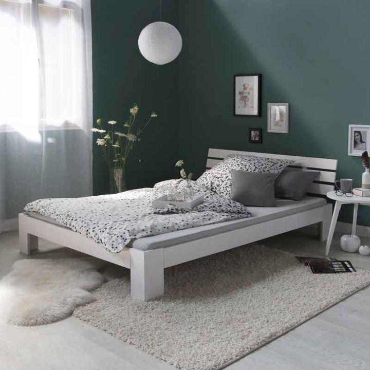 Produktbild Homestyle4u Holzbett mit Bettkasten & Lattenrost (140 x 200 cm)