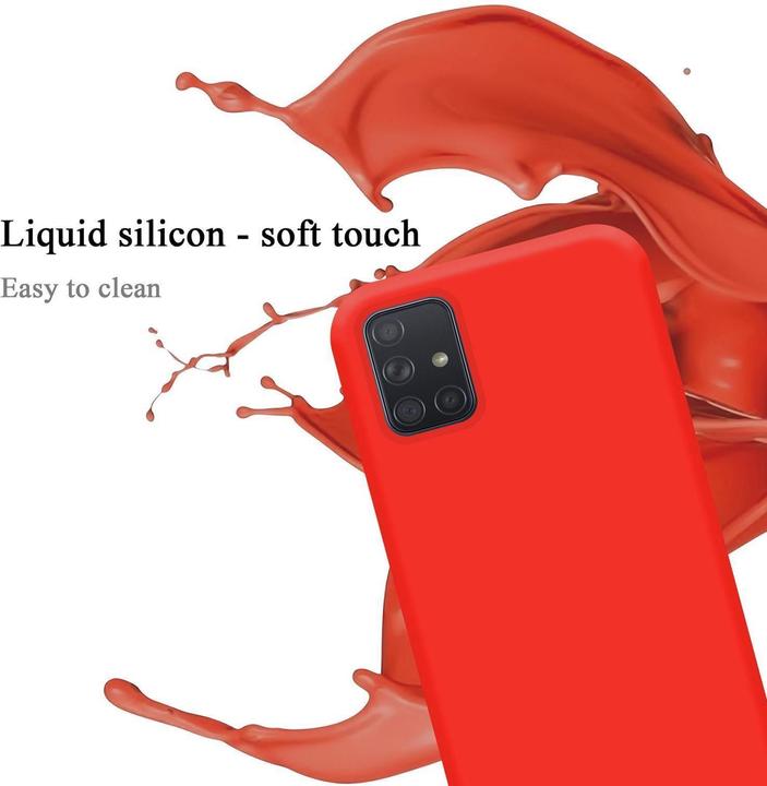 Actual product image Cadorabo TPU Liquid Silicone Case Cover (Samsung Galaxy A51 5G)