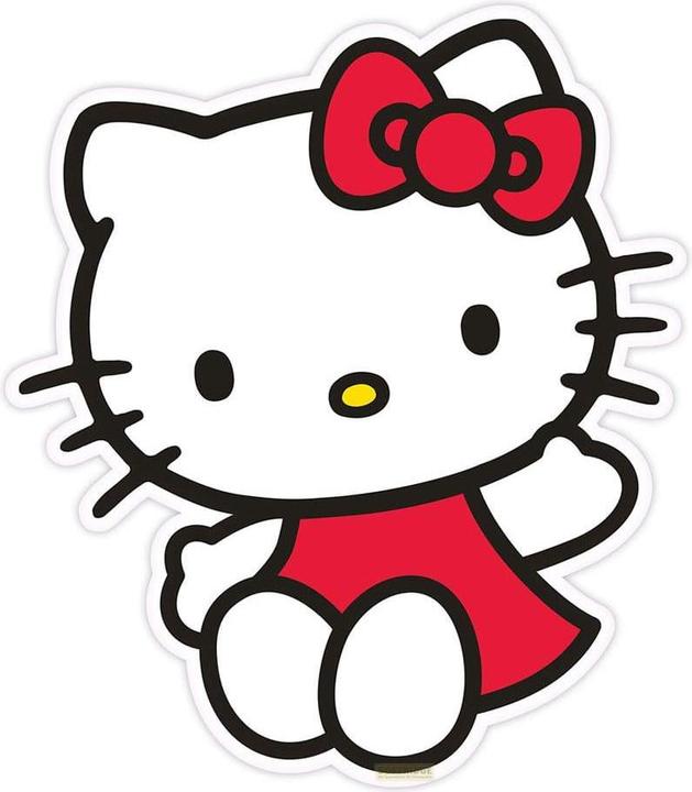 Produktbild Herding Sanrio Dekokissen Hello Kitty Red Dress 36 cm (36 cm)