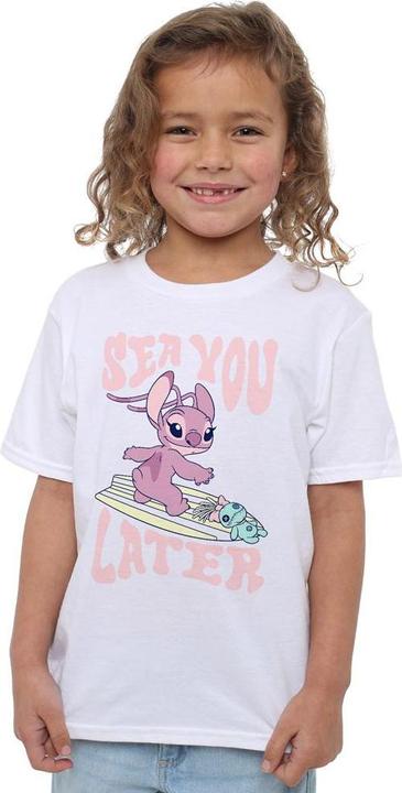 Immagine prodotto Lilo & Stitch Sea You Later Maglietta Angelo Bambini (128)