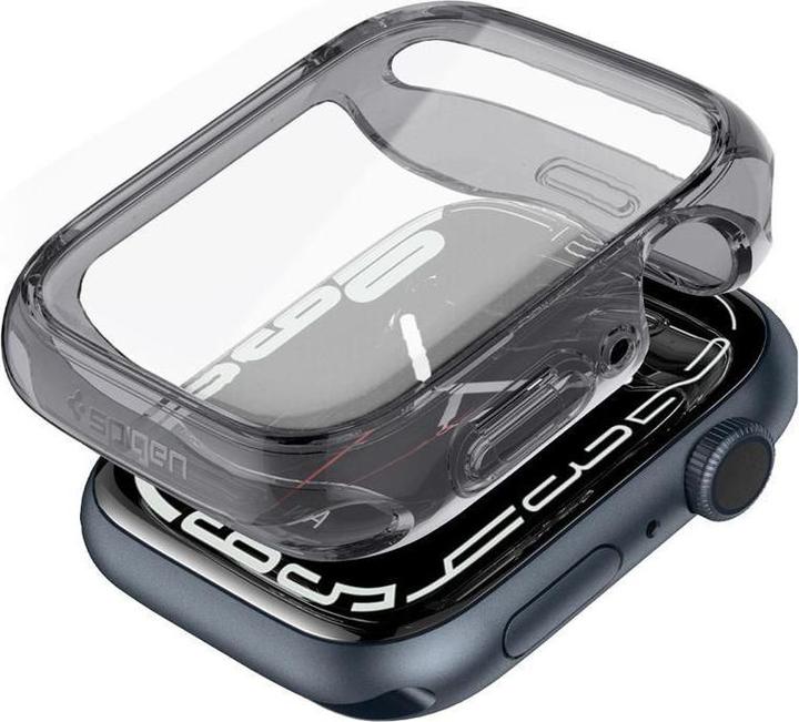 Produktbild Spigen Ultra Hybrid-Gehäuse für Apple Watch 7 / 8 / 9 (41 mm) – transparentes Grau
