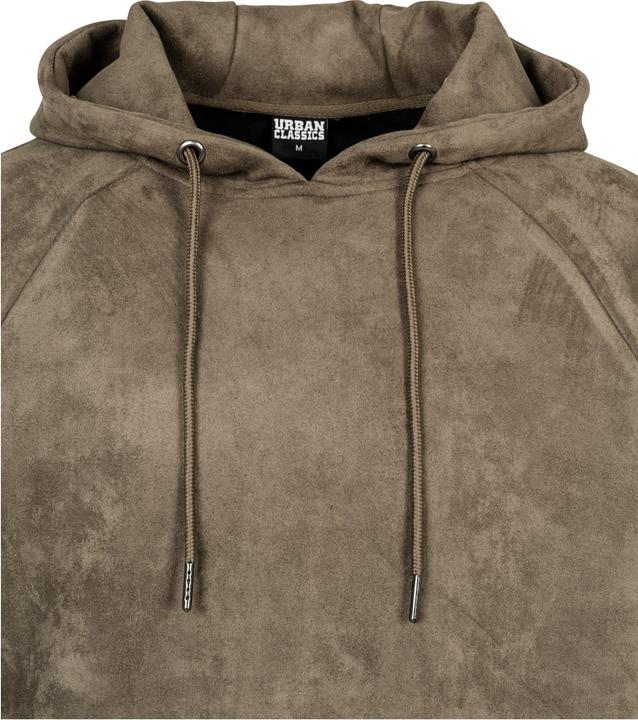 Actual product image Urban Classics Imitation Suede Hoody (L)