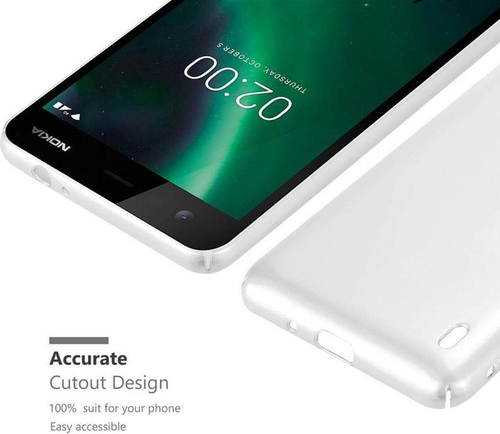 Productafbeelding Cadorabo Harde kaft Matte metalen omslag (Nokia 2)