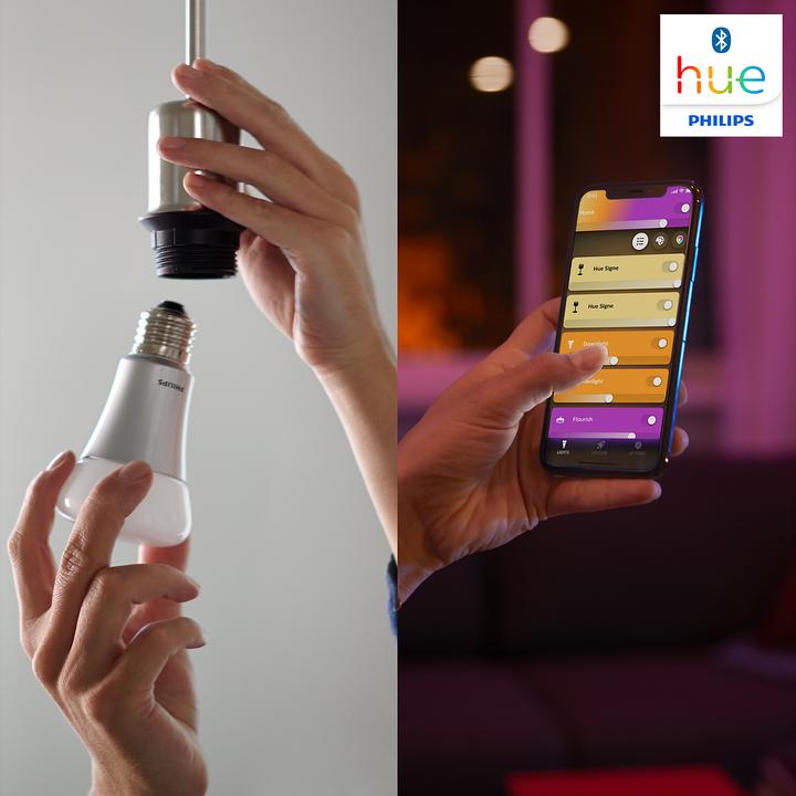 Produktbild Philips Hue White & Color Ambiance BT (GU10, 5.70 W, 350 lm, 2 x, G)