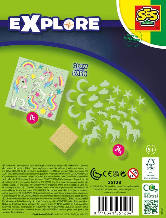 Actual product image Ses Leuchtende Einhörner