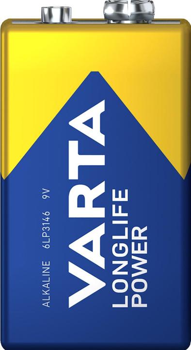 Produktbild Varta LONGLIFE Power (2 Stk., 9V Block, 550 mAh)