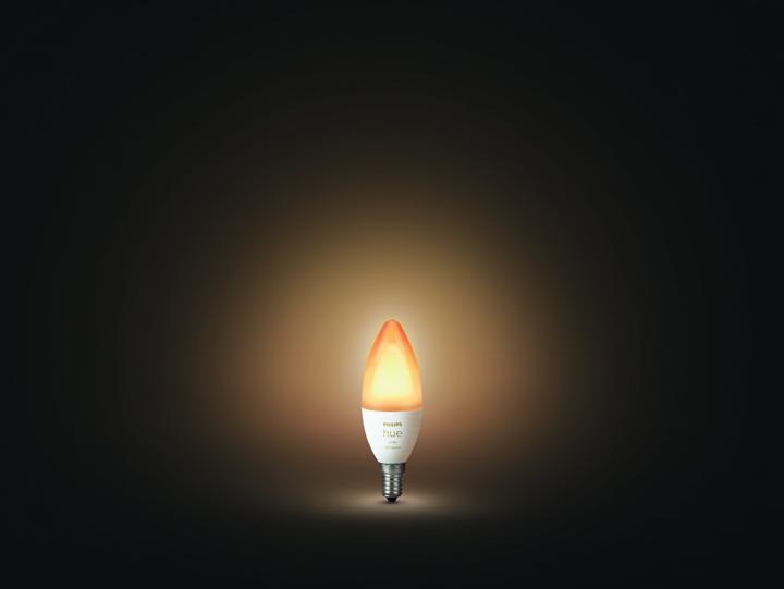 Actual product image Philips Hue White Ambiance BT (E14, 5.20 W, 470 lm, 2 x, G)